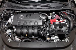 Nissan Sentra Performance Air Intake - K&N Engineering - Typhoon Short Ram - `13-`19